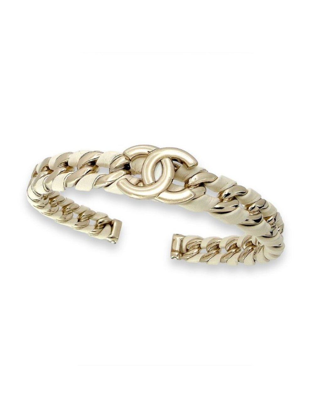 Chanel CC Logo Bangle 26c Cruise Collection Bracelet